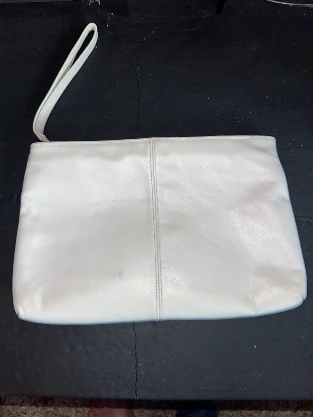 Vintage Toni Genuine Leather Wristlet Clutch